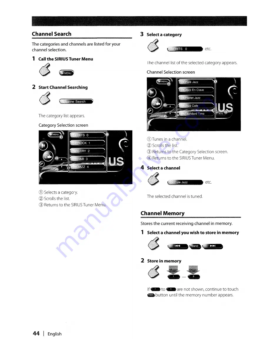 Kenwood DDX8017 - Excelon - DVD Player Instruction Manual Download Page 44