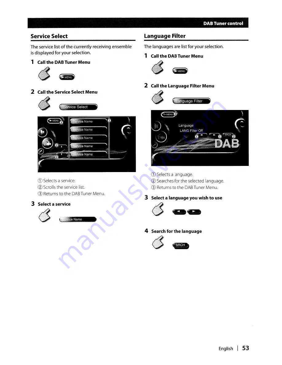 Kenwood DDX8017 - Excelon - DVD Player Instruction Manual Download Page 53