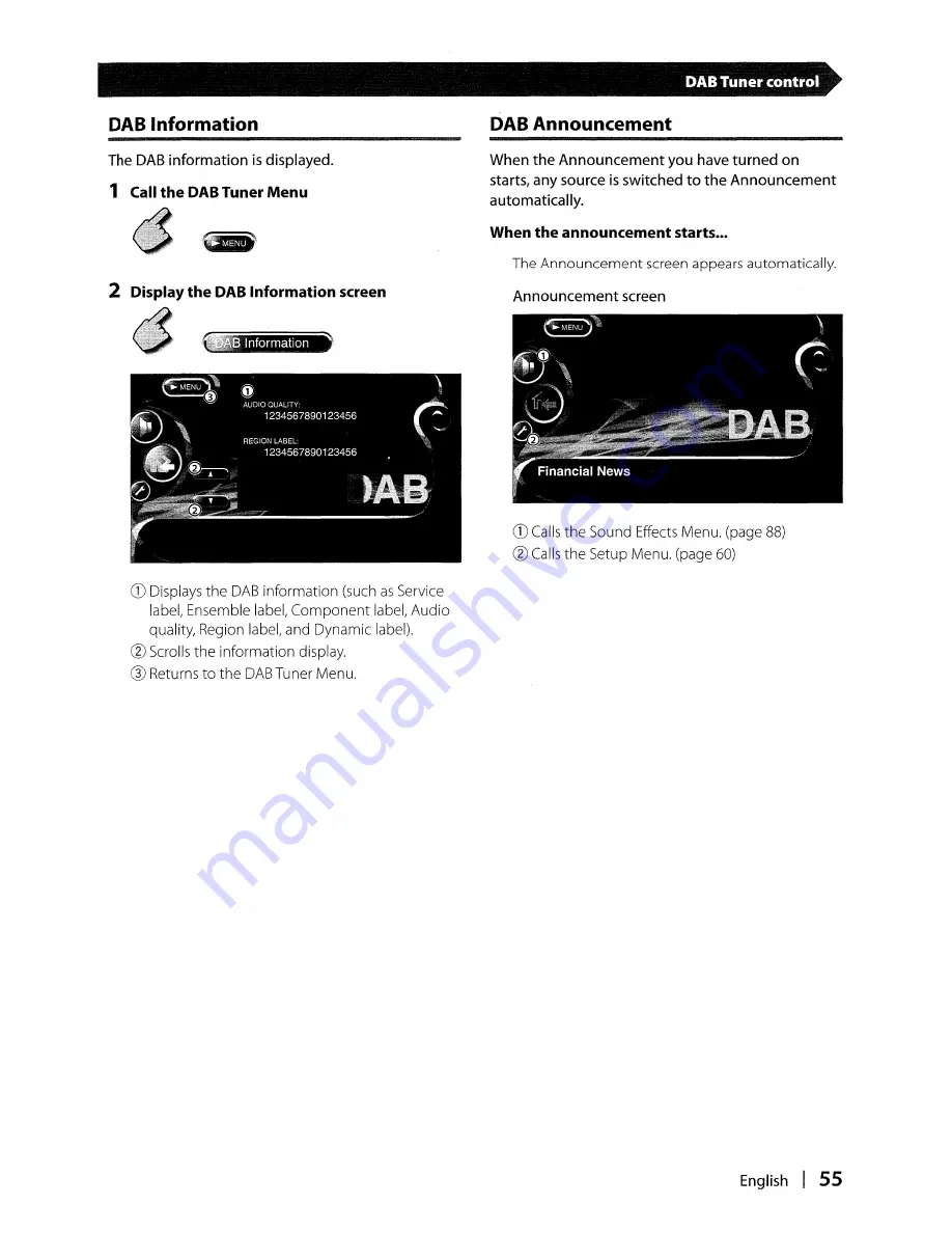 Kenwood DDX8017 - Excelon - DVD Player Скачать руководство пользователя страница 55