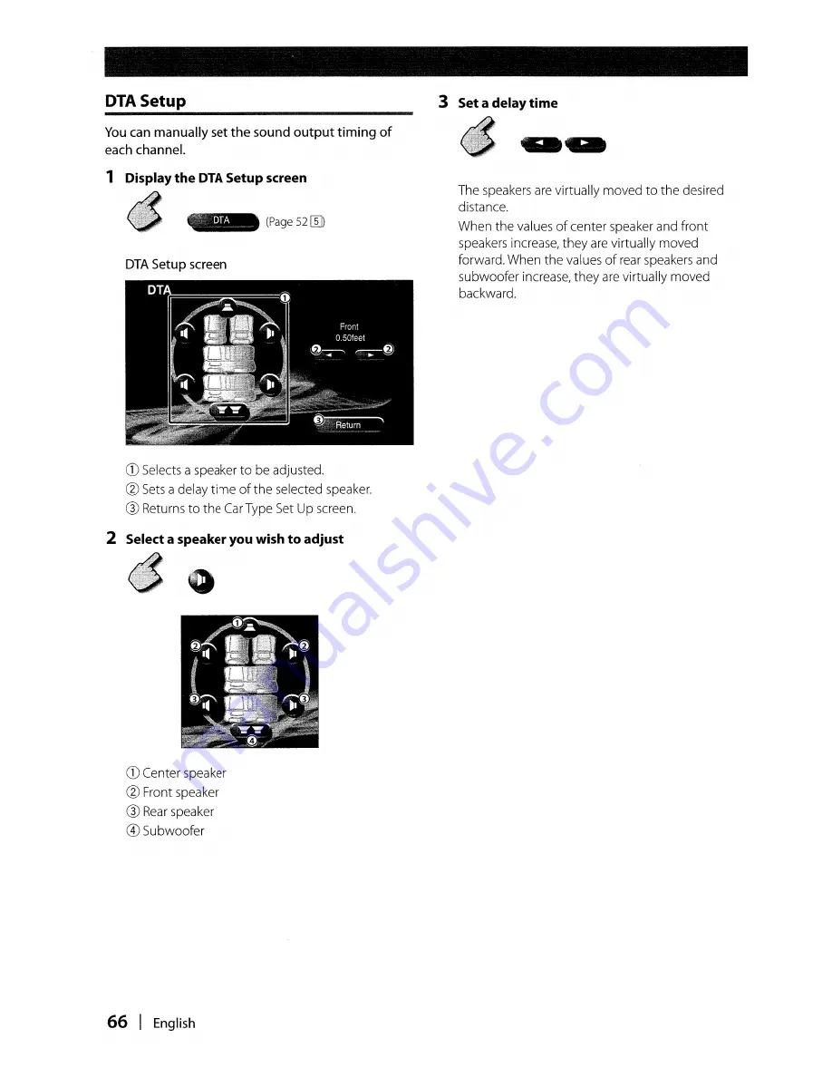 Kenwood DDX8017 - Excelon - DVD Player Instruction Manual Download Page 66