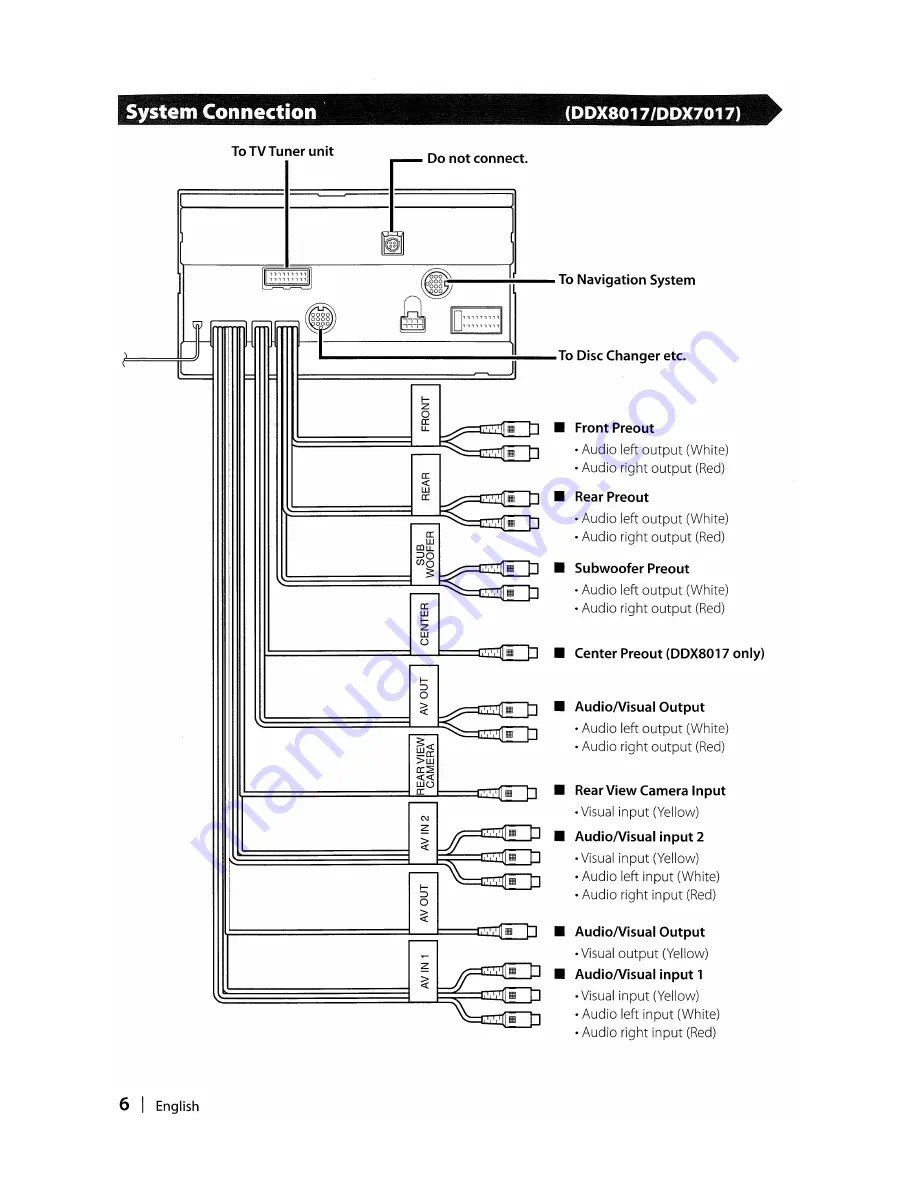 Kenwood DDX8017 - Excelon - DVD Player Instruction Manual Download Page 114