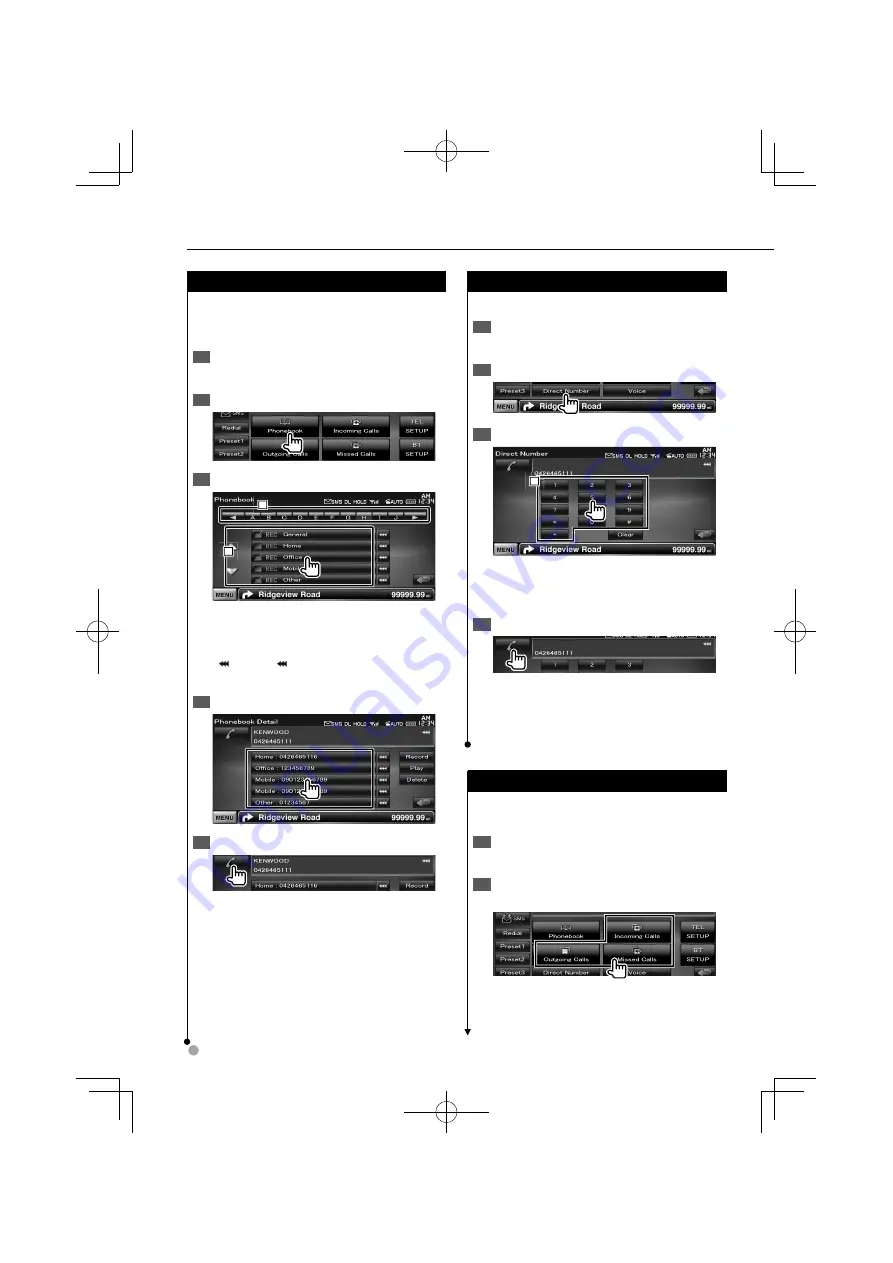 Kenwood DDX8024BT Instruction Manual Download Page 46