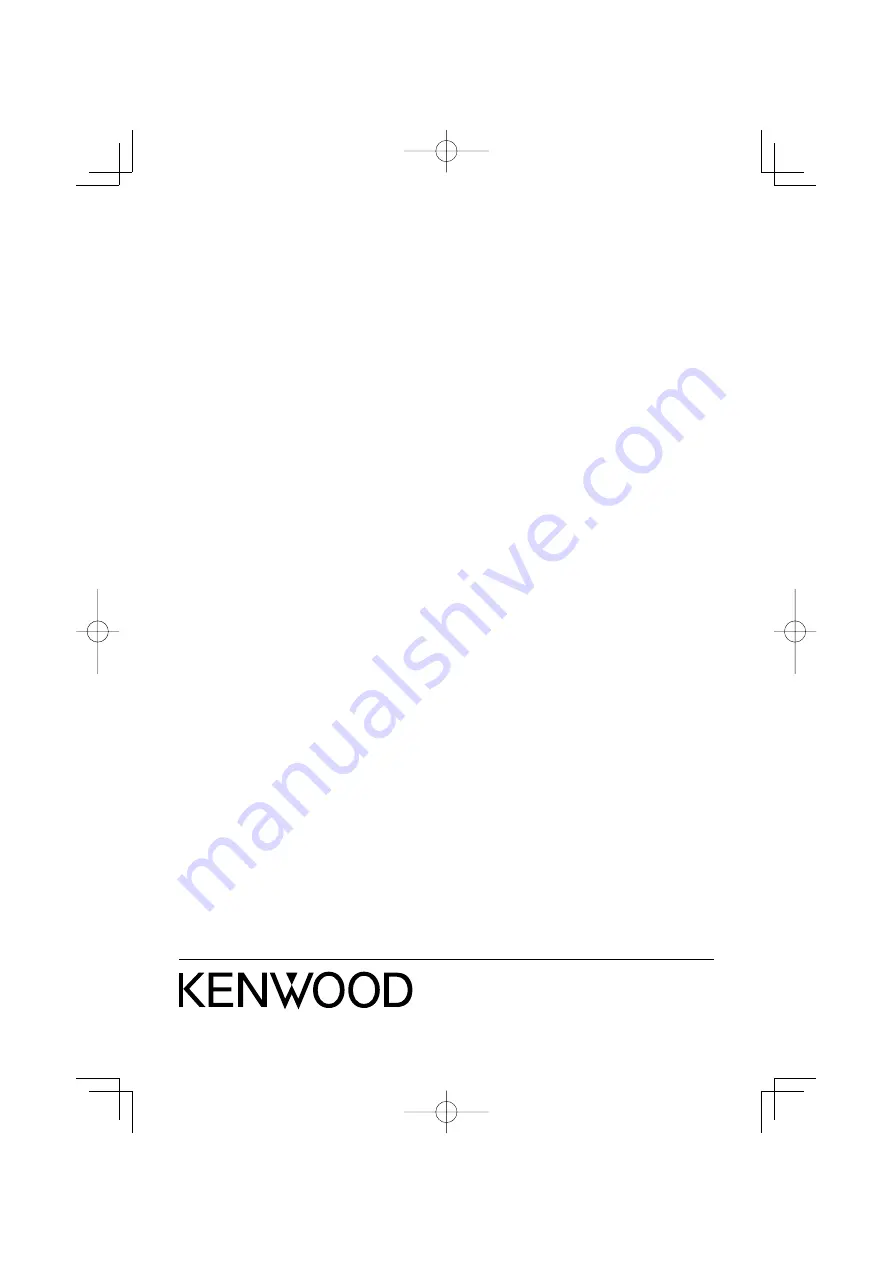 Kenwood DDX8029 Installation Manual Download Page 12