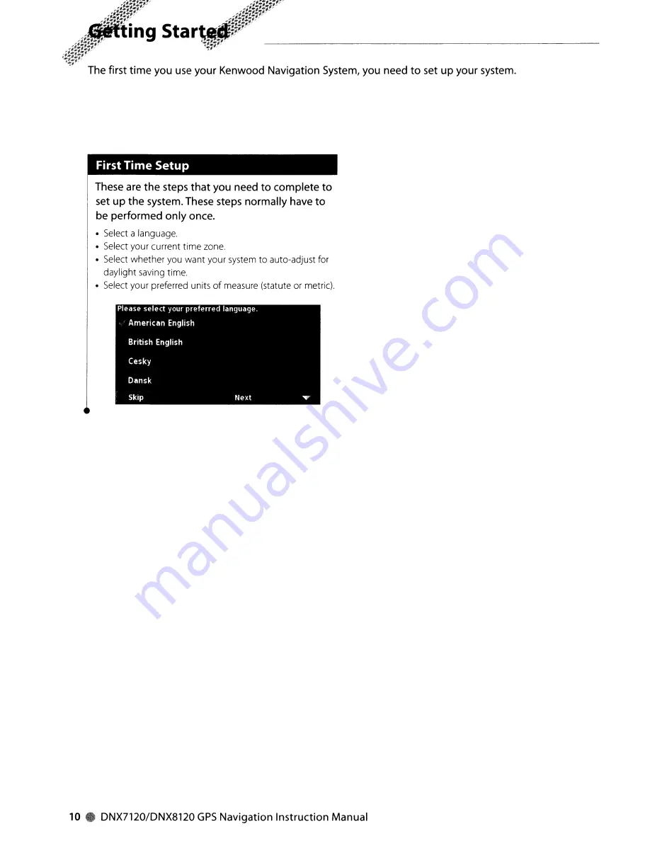 Kenwood DDX812 - Excelon - DVD Player Instruction Manual Download Page 134