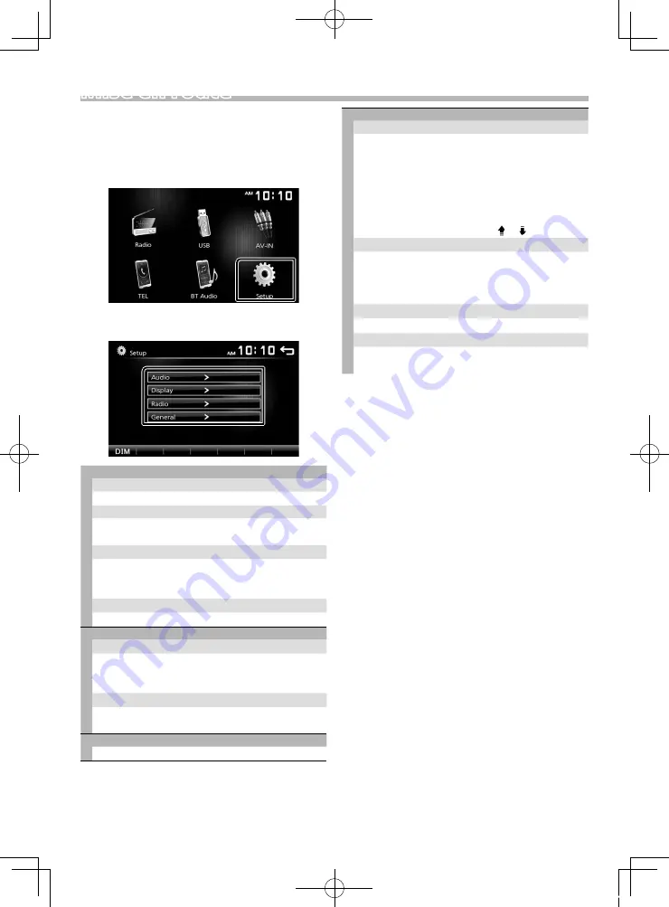 Kenwood DMX110 Instruction Manual Download Page 31