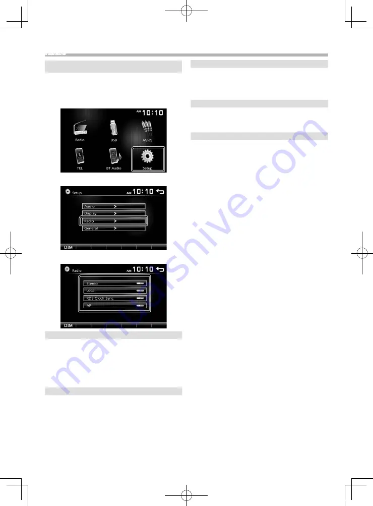 Kenwood DMX110 Instruction Manual Download Page 40