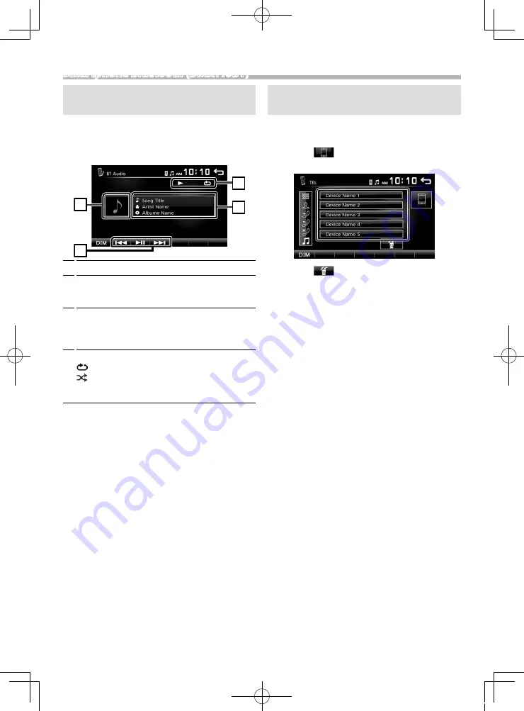 Kenwood DMX110 Instruction Manual Download Page 44