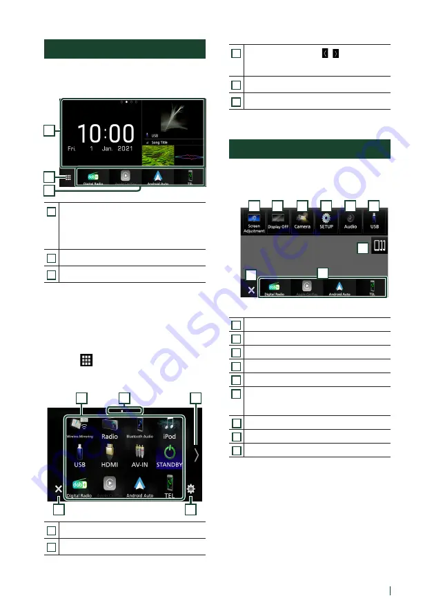 Kenwood DMX8021DABS Quick Start Manual Download Page 7