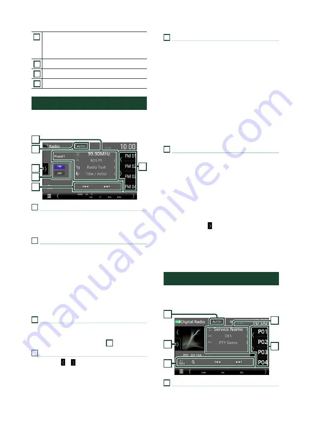 Kenwood DMX8021DABS Quick Start Manual Download Page 40