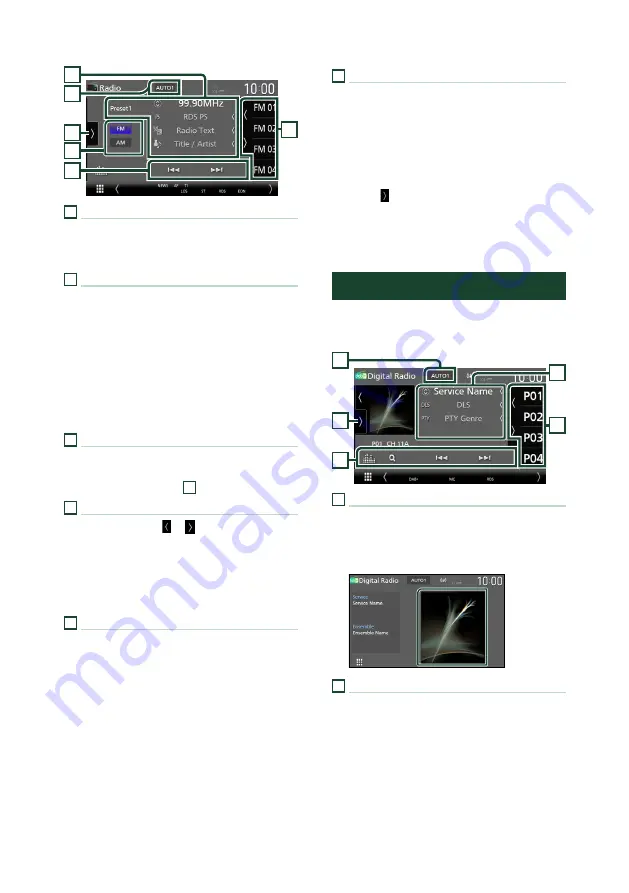 Kenwood DMX8021DABS Quick Start Manual Download Page 56