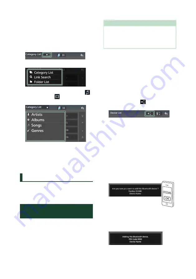 Kenwood DMX8021DABS Quick Start Manual Download Page 122