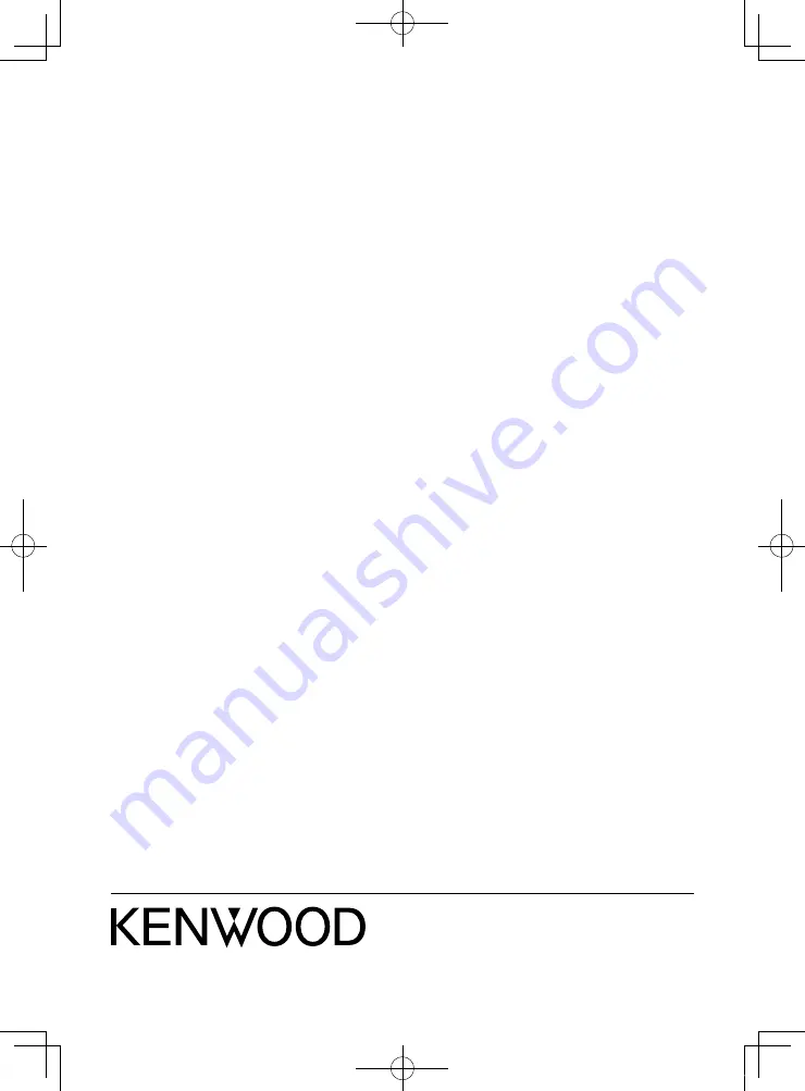 Kenwood DMX9720XDS Quick Start Manual Download Page 173