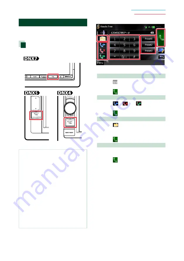 Kenwood DNX4230BT Скачать руководство пользователя страница 68