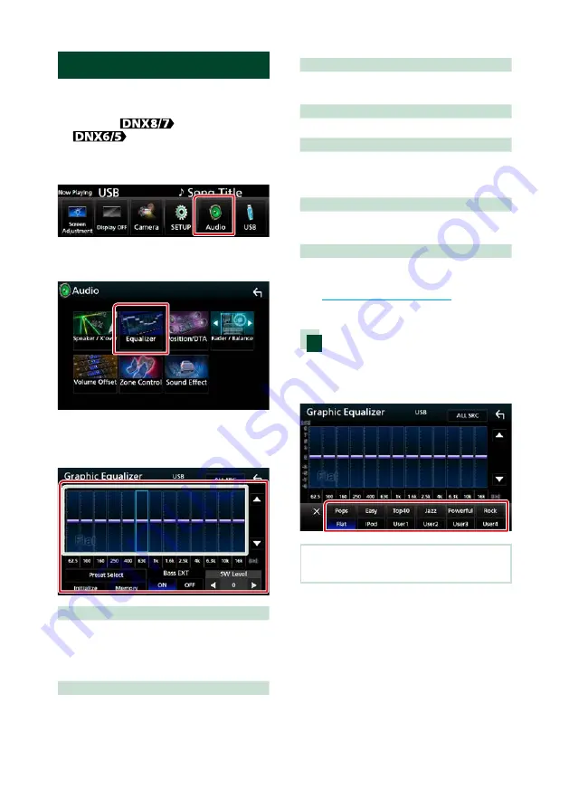 Kenwood DNX5160BTS Скачать руководство пользователя страница 95