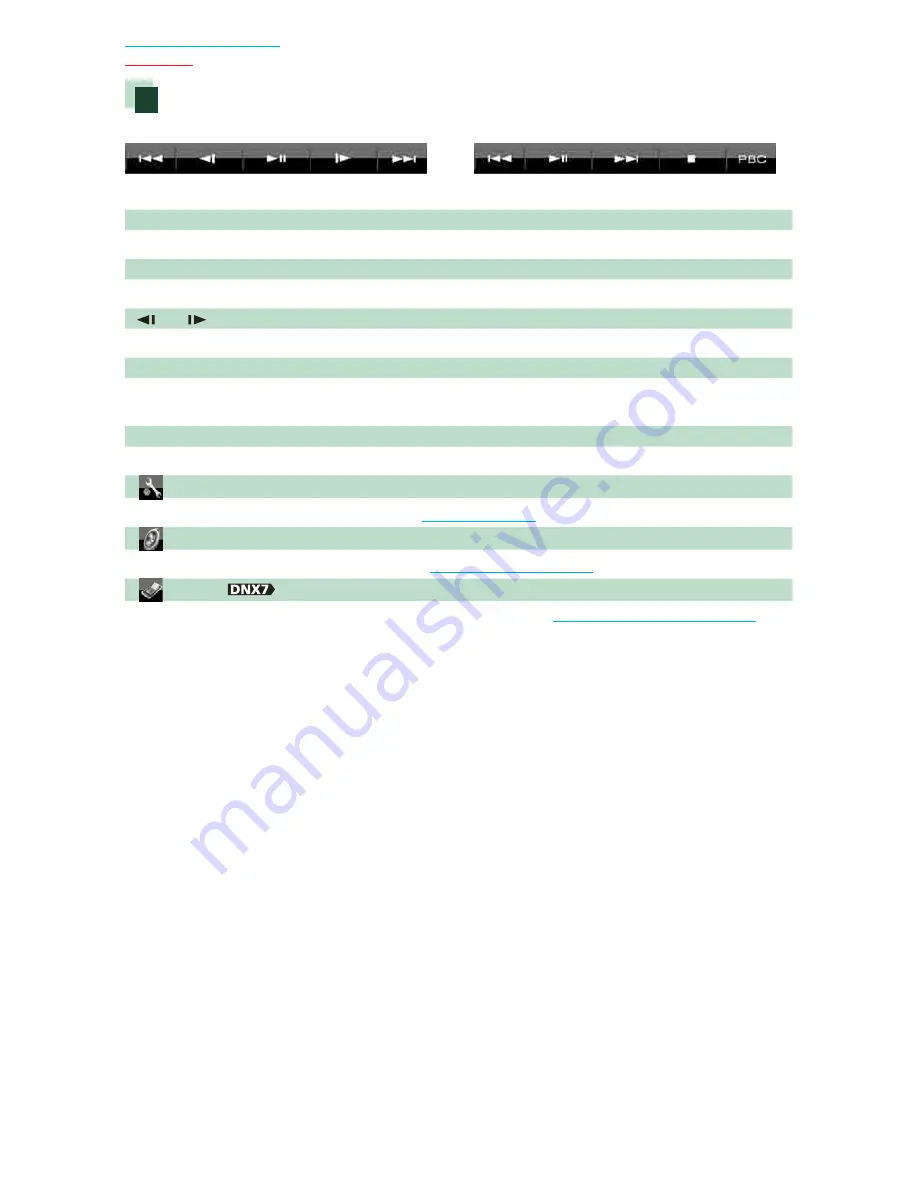 Kenwood DNX5180 Quick Start Manual Download Page 55