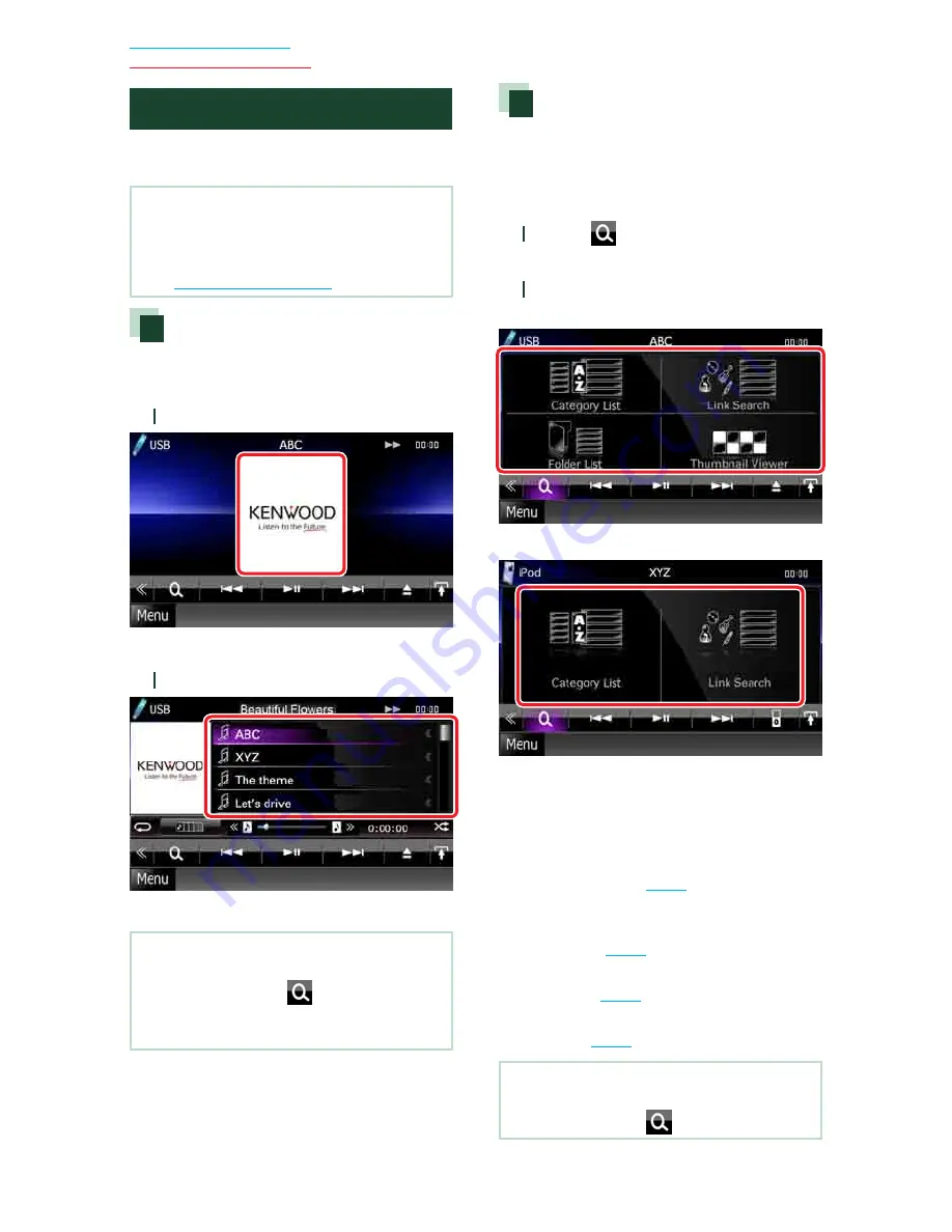 Kenwood DNX5180 Quick Start Manual Download Page 67