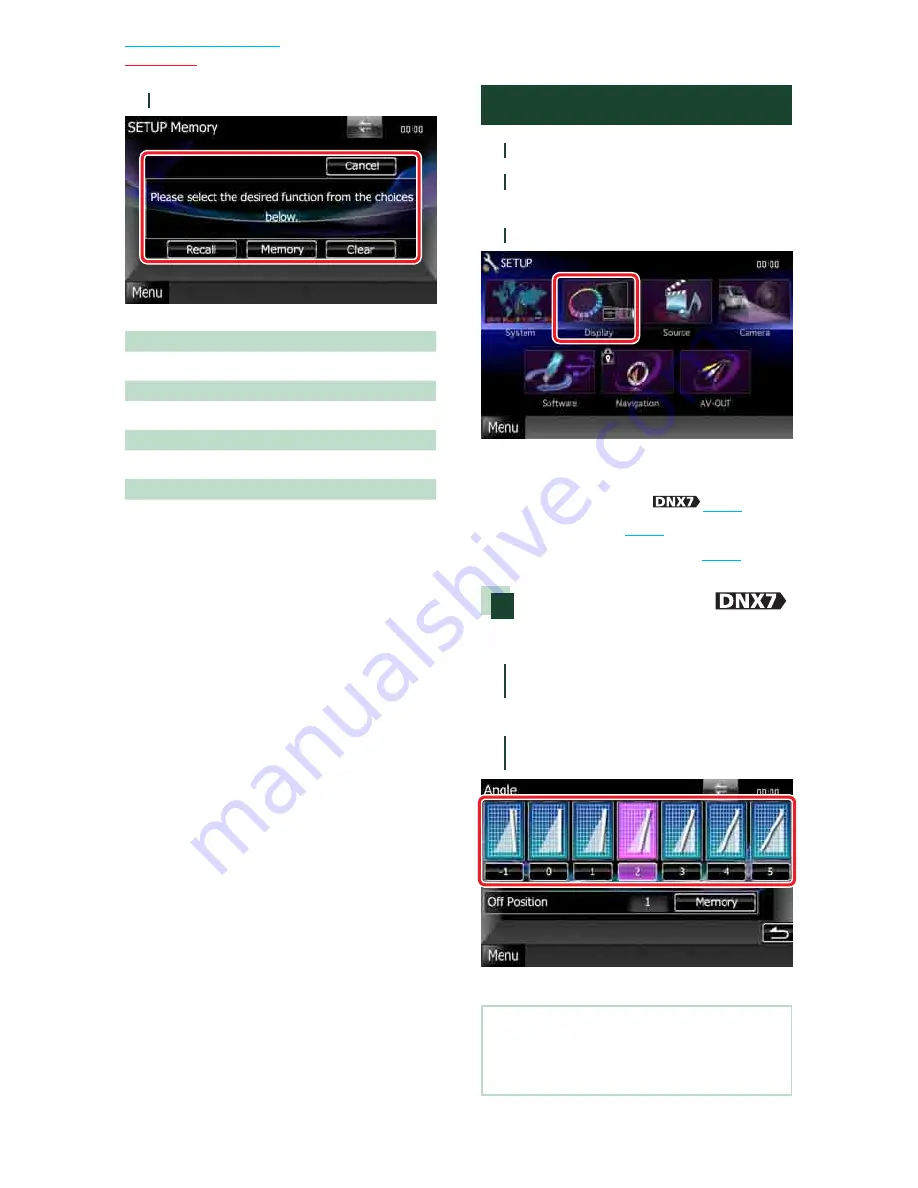 Kenwood DNX5180 Quick Start Manual Download Page 107