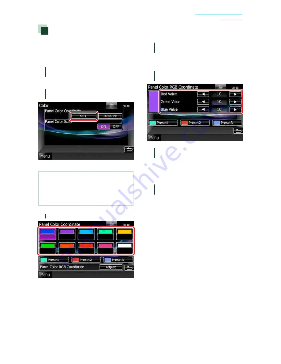 Kenwood DNX5180 Quick Start Manual Download Page 108