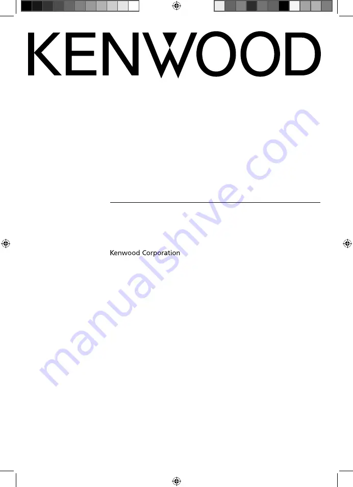 Kenwood DNX5260BT Instruction Manual Download Page 29