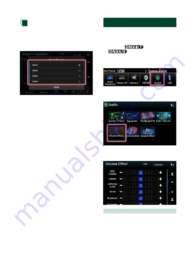 Kenwood DNX573S Quick Start Manual Download Page 132