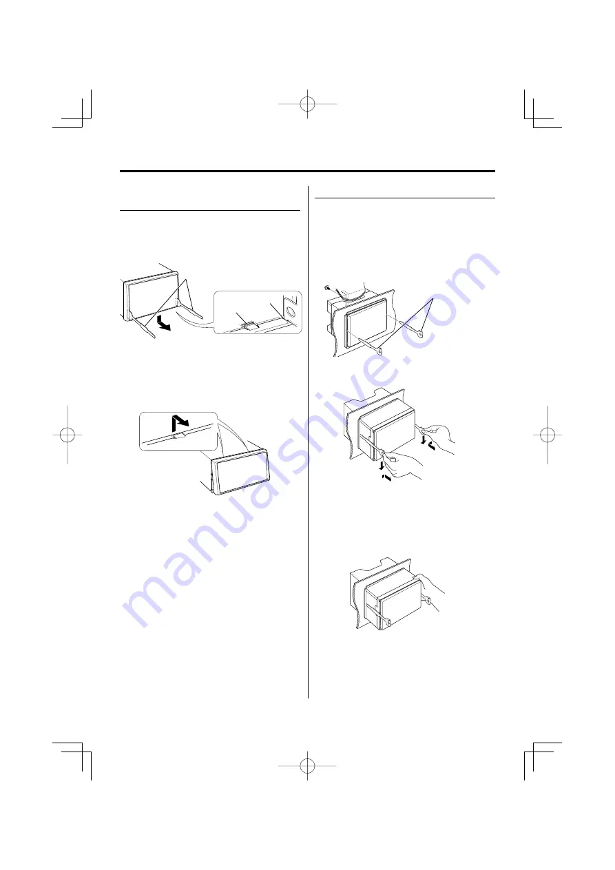 Kenwood DNX7100 - Navigation System With DVD player Installation Manual Download Page 21