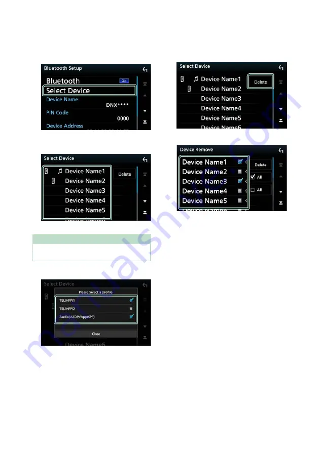 Kenwood DNX775RVS Instruction Manual Download Page 58