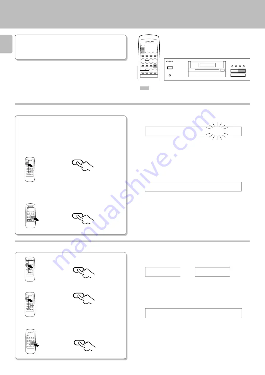 Kenwood DP-4090 Instruction Manual Download Page 16