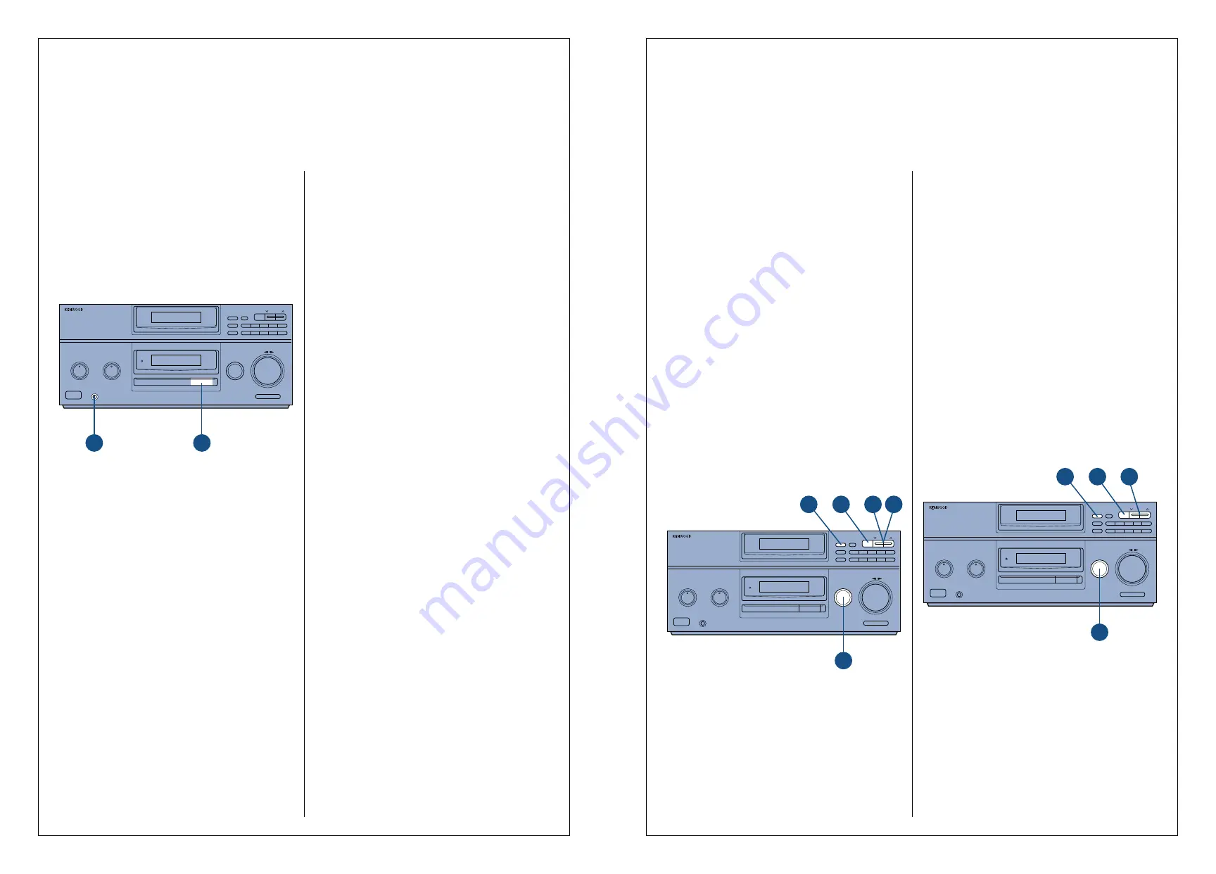 Kenwood DP-R896 Скачать руководство пользователя страница 31