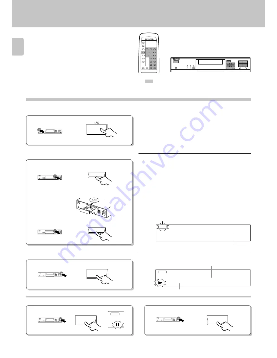 Kenwood DPF-1010 Instruction Manual Download Page 12