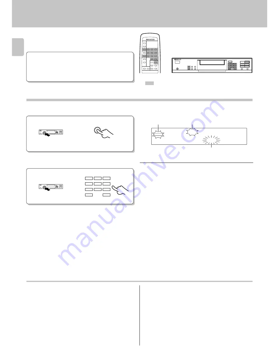 Kenwood DPF-1010 Instruction Manual Download Page 18