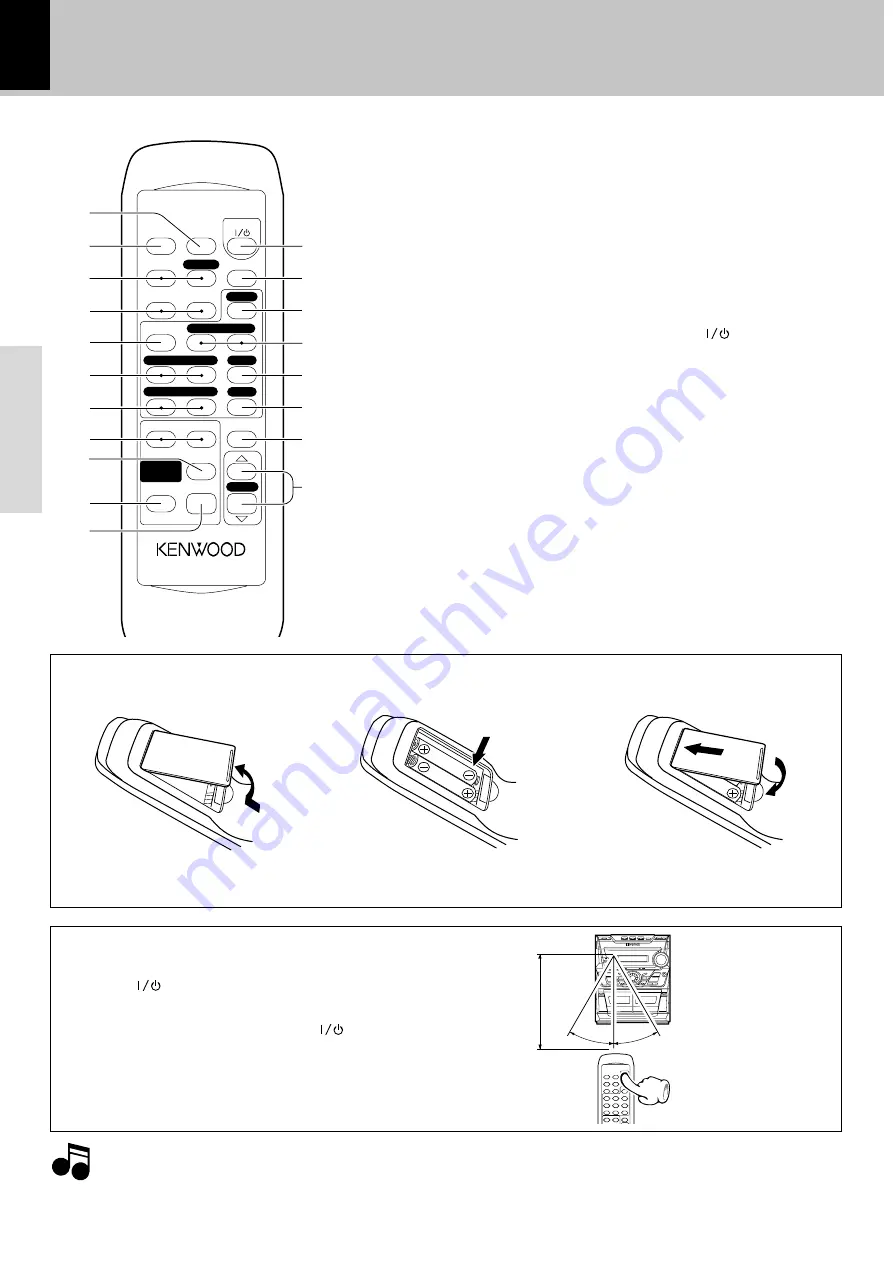 Kenwood DPX-302 Instruction Manual Download Page 12