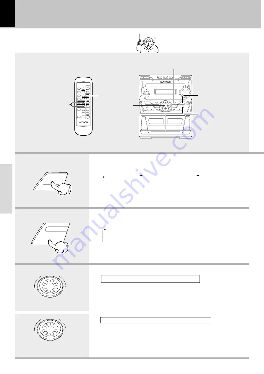 Kenwood DPX-302 Instruction Manual Download Page 22