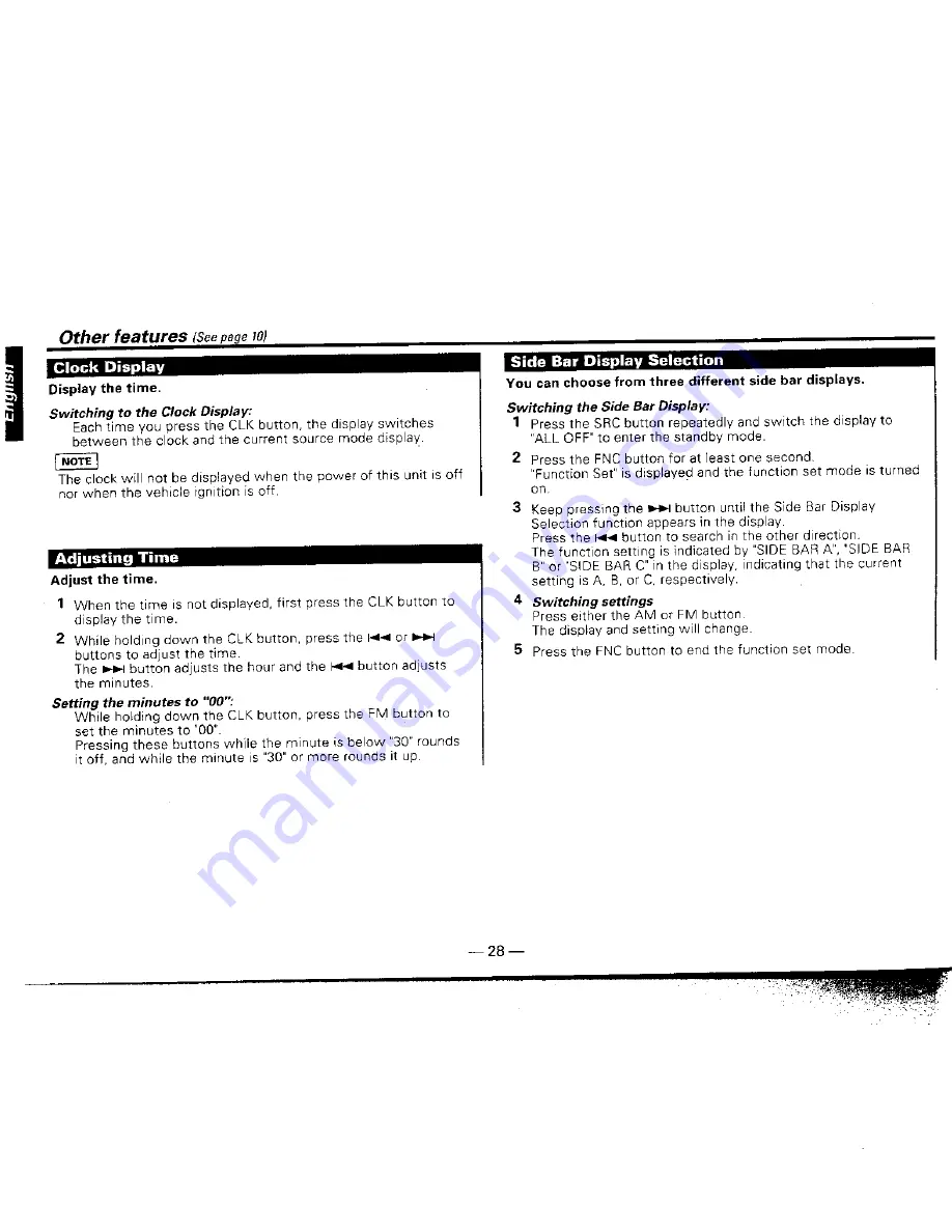 Kenwood DPX-440 Instruction Manual Download Page 28