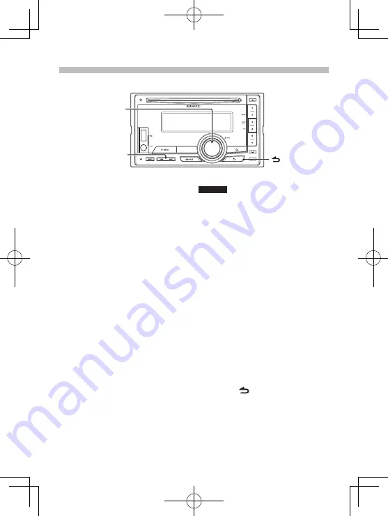 Kenwood DPX 504 U Quick Start Manual Download Page 4