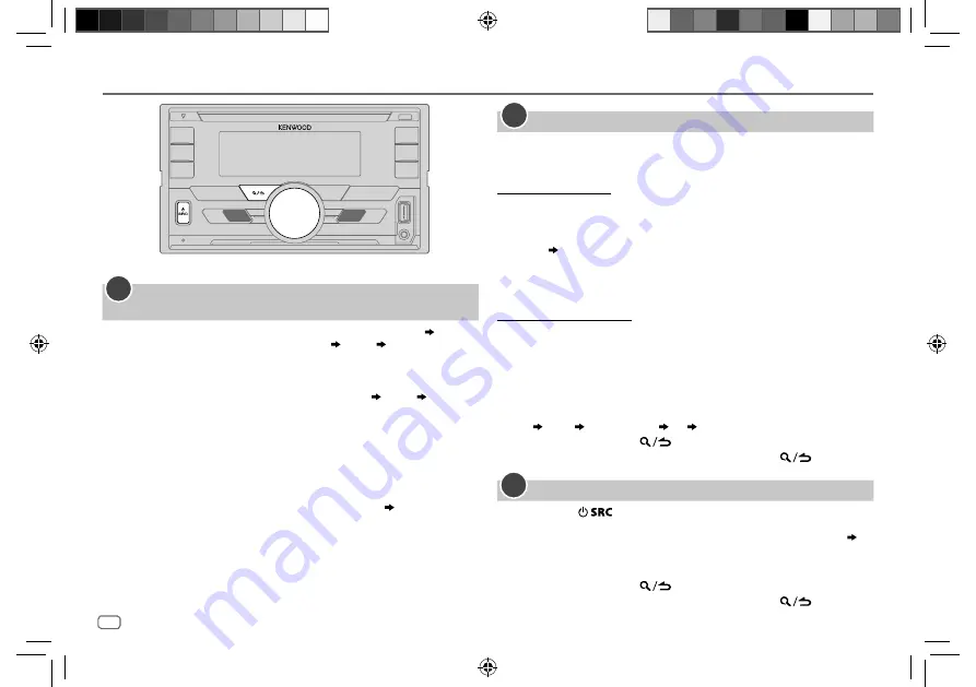 Kenwood DPX-5100BT Instruction Manual Download Page 42