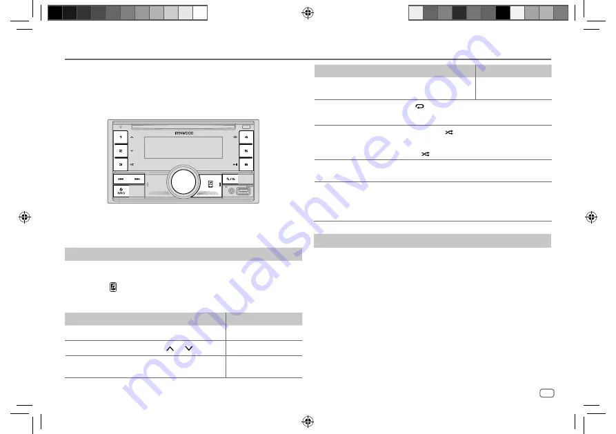 Kenwood DPX-5300BT Instruction Manual Download Page 23