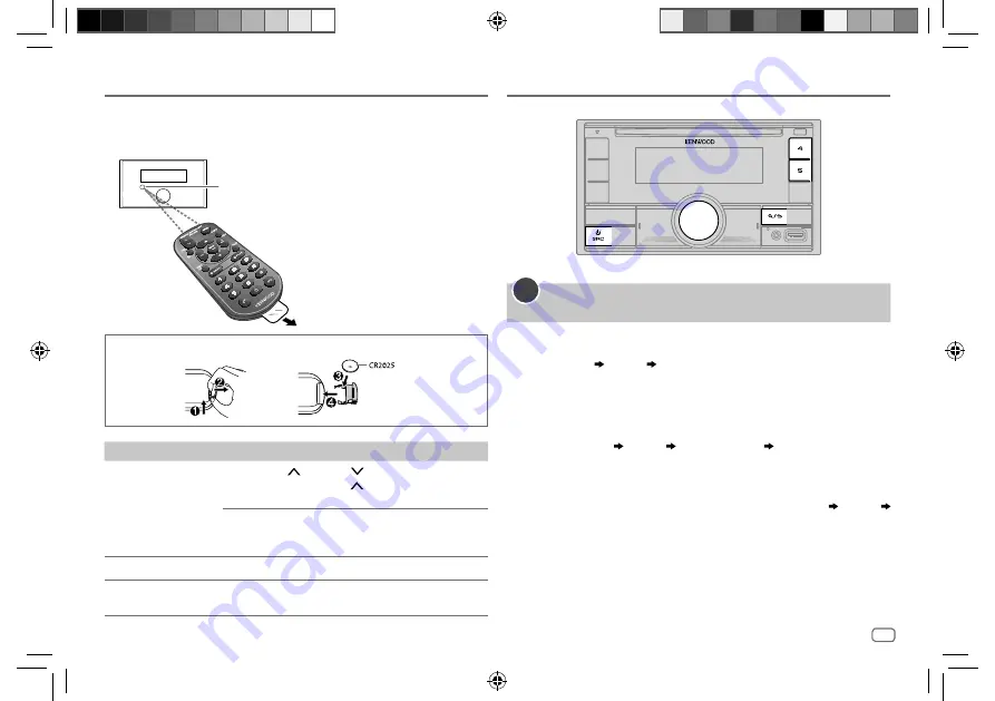 Kenwood DPX-5300BT Скачать руководство пользователя страница 43