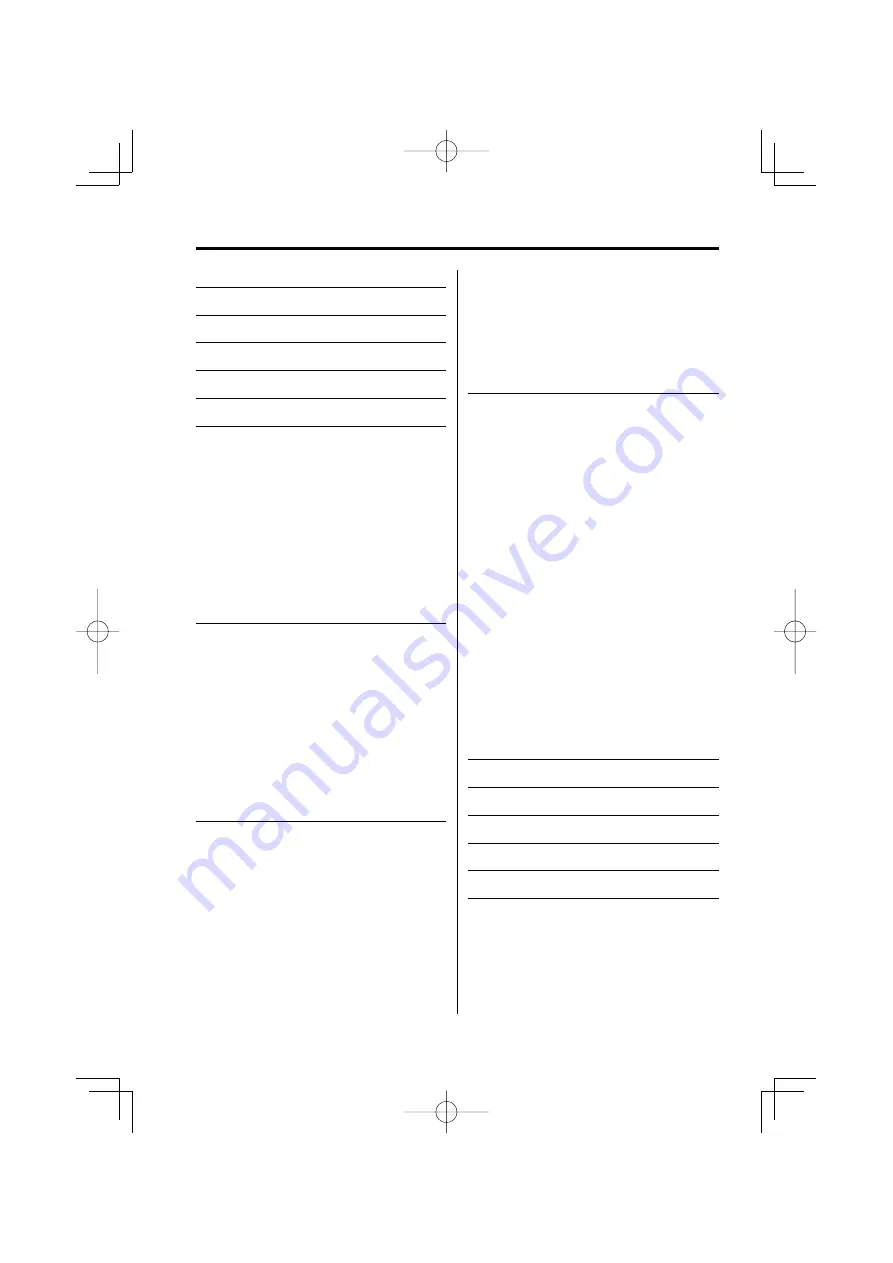 Kenwood DPX-MP2090U Instruction Manual Download Page 2