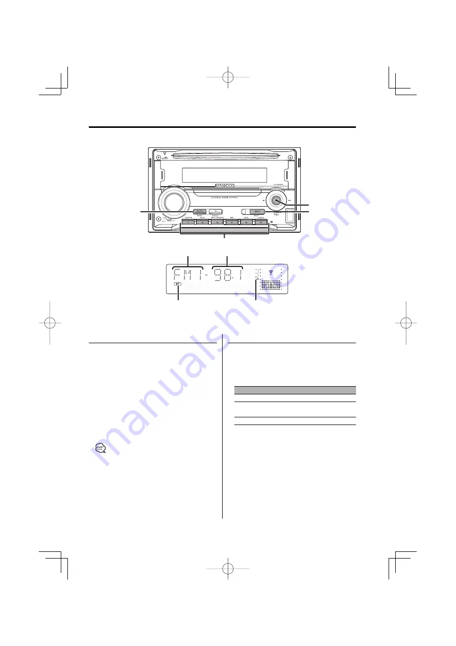 Kenwood DPX-MP2090U Instruction Manual Download Page 15