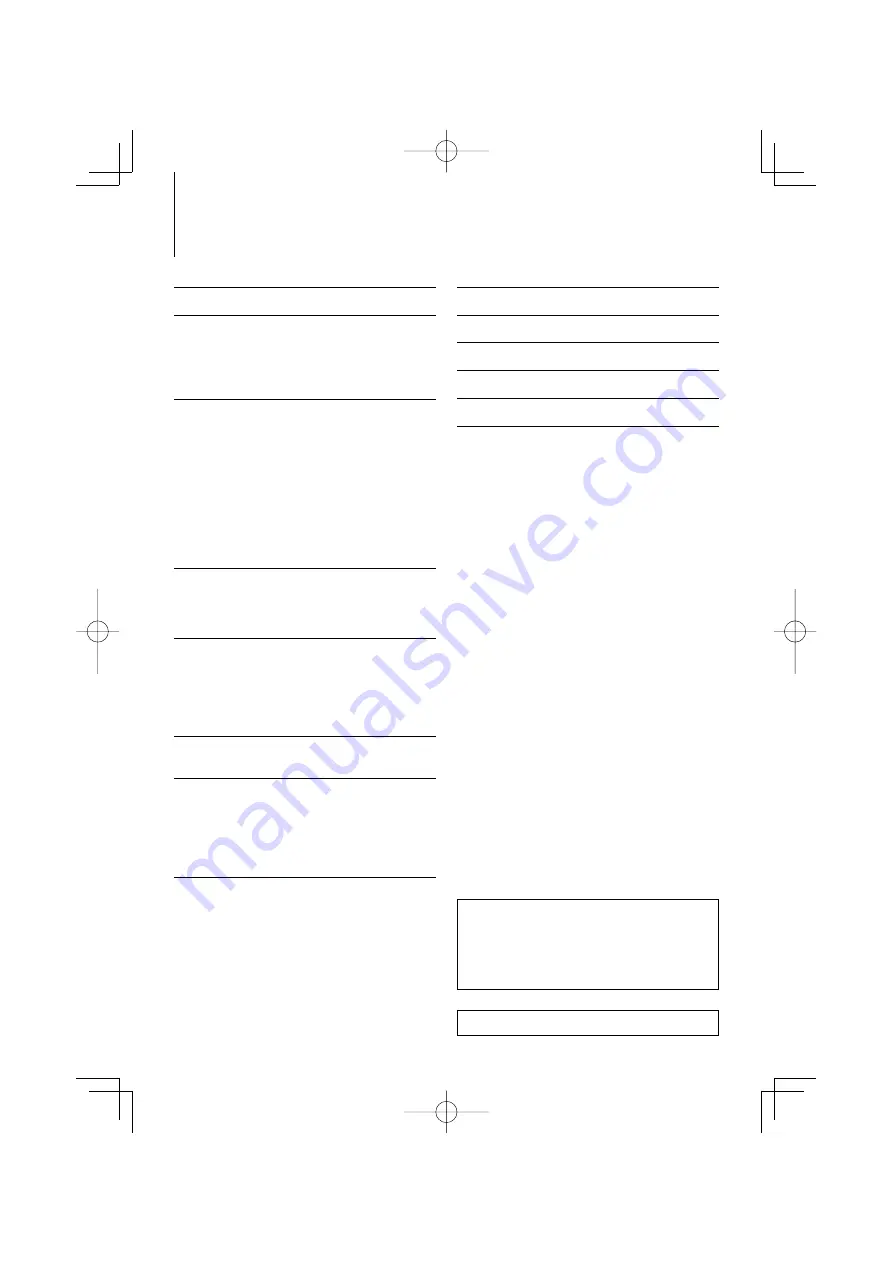 Kenwood DPX-MP3110 Instruction Manual Download Page 2