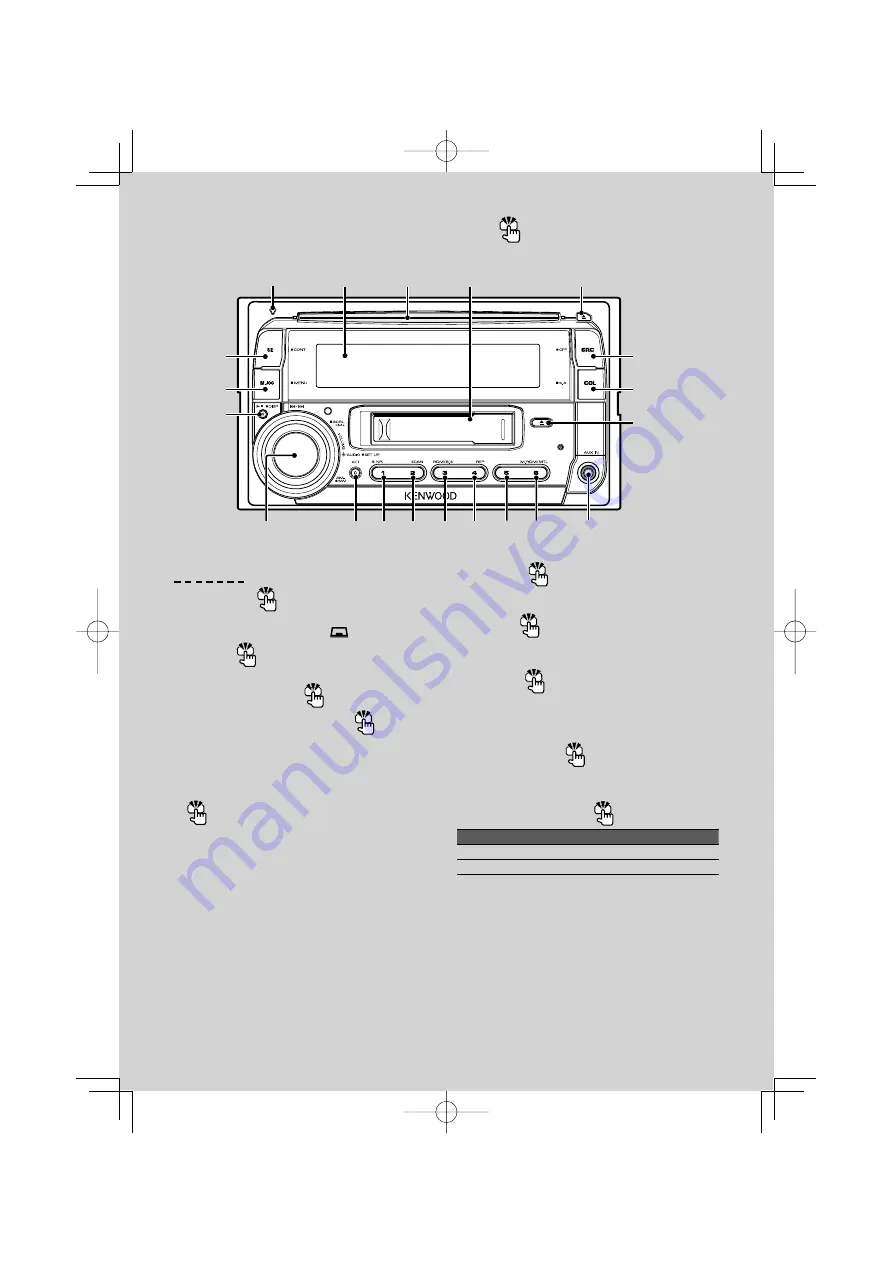 Kenwood DPX-MP3110 Instruction Manual Download Page 6