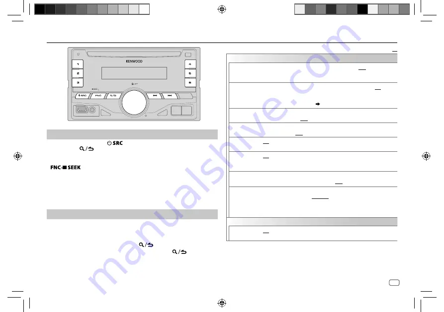 Kenwood DPX206U Скачать руководство пользователя страница 49