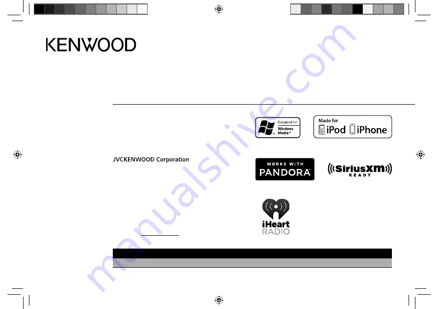 Kenwood DPX302U Instruction Manual Download Page 1