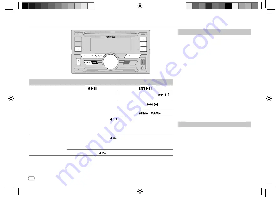 Kenwood DPX302U Instruction Manual Download Page 32