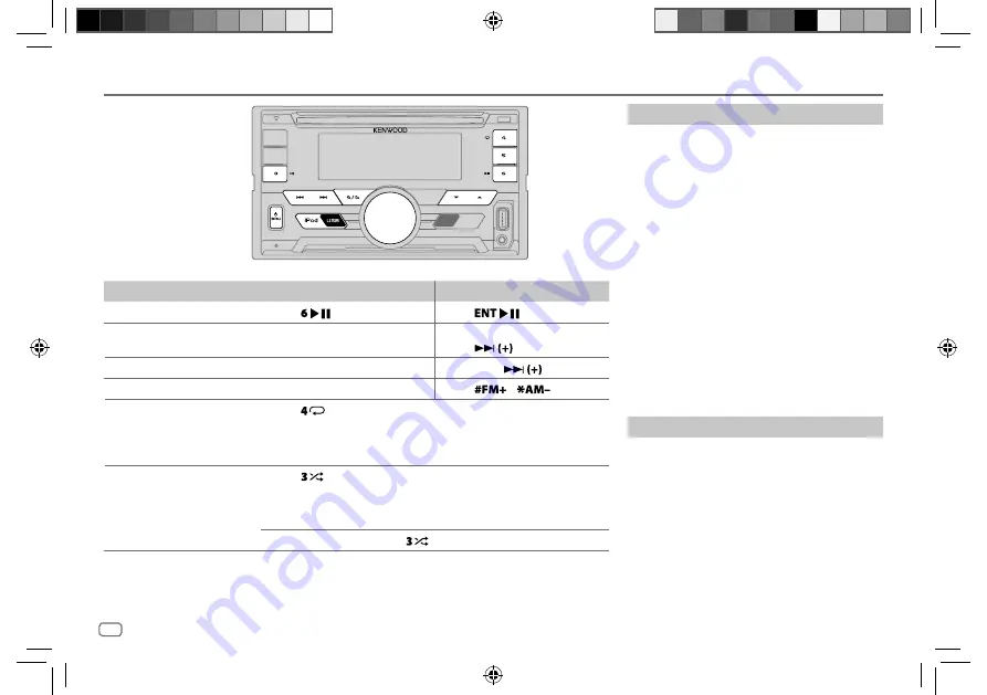 Kenwood DPX302U Instruction Manual Download Page 56