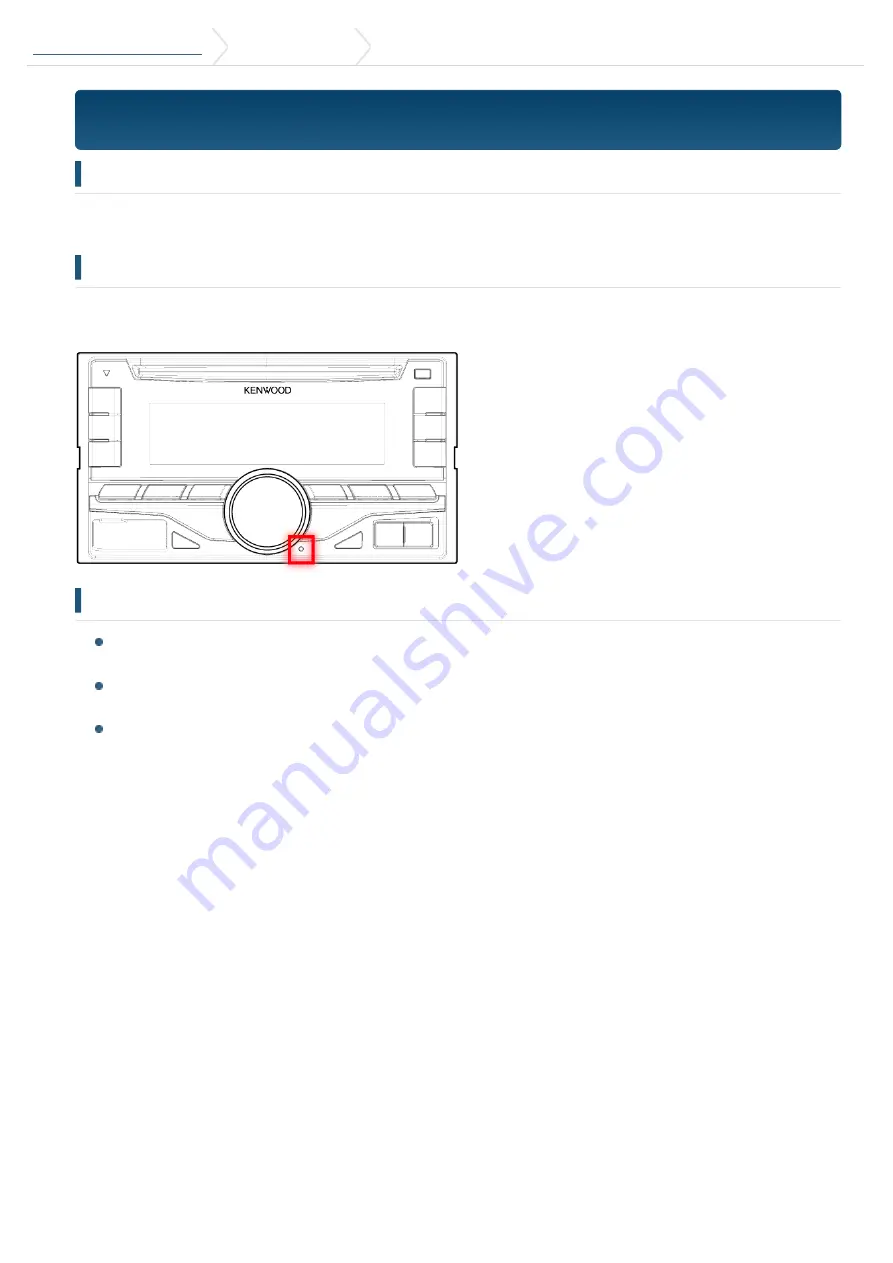 Kenwood DPX305U Скачать руководство пользователя страница 3