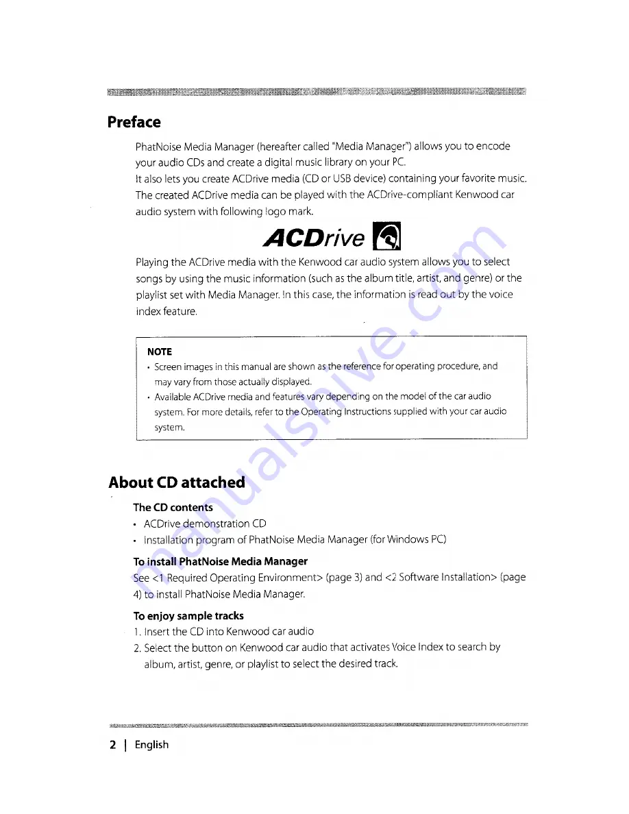 Kenwood DPX501 Instruction Manual Download Page 66