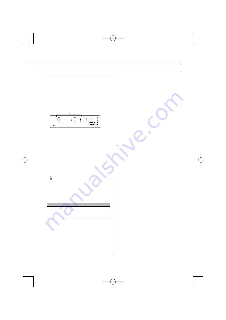 Kenwood DPX502 - DPX 502 Radio Скачать руководство пользователя страница 21