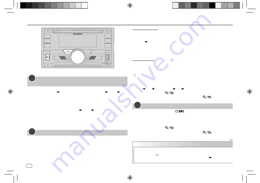 Kenwood DPX502BT Instruction Manual Download Page 42