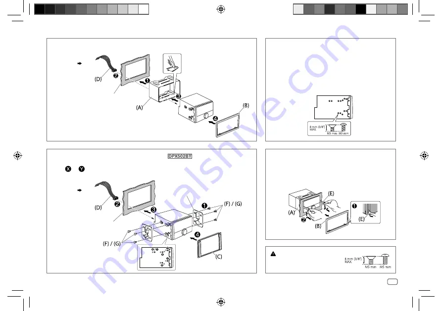 Kenwood DPX502BT Instruction Manual Download Page 71